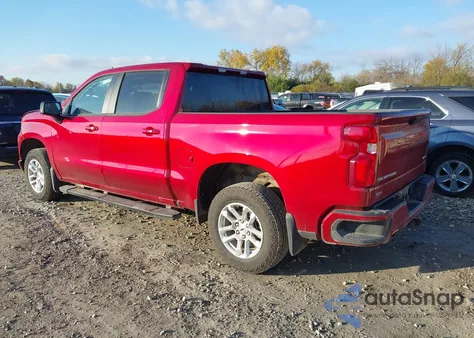 2024 Chevrolet Silverado 1500 4Wd Short Bed Rst из США, поврежденный, VIN 1GCUDEEDORZ204756